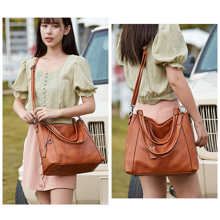 トートバッグ レディース 通勤 通販 大きめ A4 トートバック ビジネス トート 2way ショルダー ビジネスバッグ ショルダーバッグ 肩掛け 斜めがけ トートバッグ | ブランド登録なし | 02