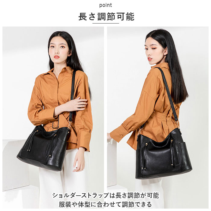 トートバッグ 通販トートバッグ レディース 通勤 大きめ A4 トートバック ビジネス トート 2way ショルダー ビジネスバッグ ショルダーバッグ トートバッグ | ブランド登録なし | 02