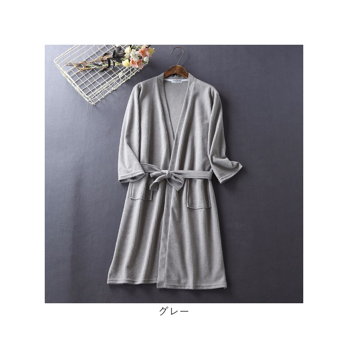 バスローブ ルームウェア 綿 通販 レディース メンズ 部屋着 薄手 風呂 温泉 コットン ナイトウェア ガウン ローブ サウナ ナイトガウン バスローブ |  | 14