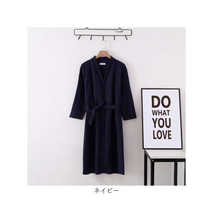 バスローブ ルームウェア 綿 通販 レディース メンズ 部屋着 薄手 風呂 温泉 コットン ナイトウェア ガウン ローブ サウナ ナイトガウン バスローブ |  | 15