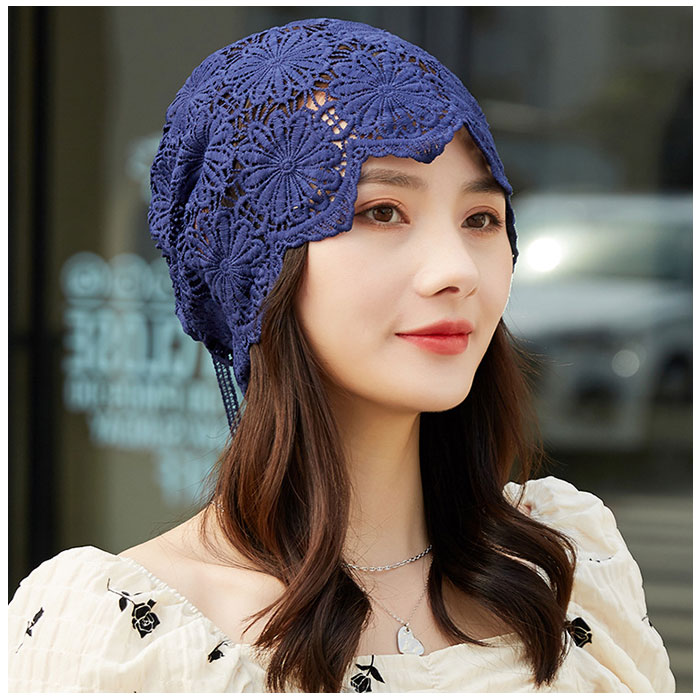 レースヘアキャップ 通販レースヘアキャップ レディース 帽子 レース ケア帽子 医療用帽子 ヘアキャップ 通気性 エレガント 蒸れにくい 白髪 レースヘアキャップ | ブランド登録なし | 09