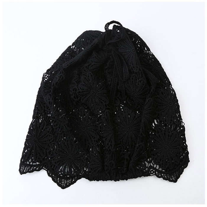 レースヘアキャップ 通販レースヘアキャップ レディース 帽子 レース ケア帽子 医療用帽子 ヘアキャップ 通気性 エレガント 蒸れにくい 白髪 レースヘアキャップ | ブランド登録なし | 12