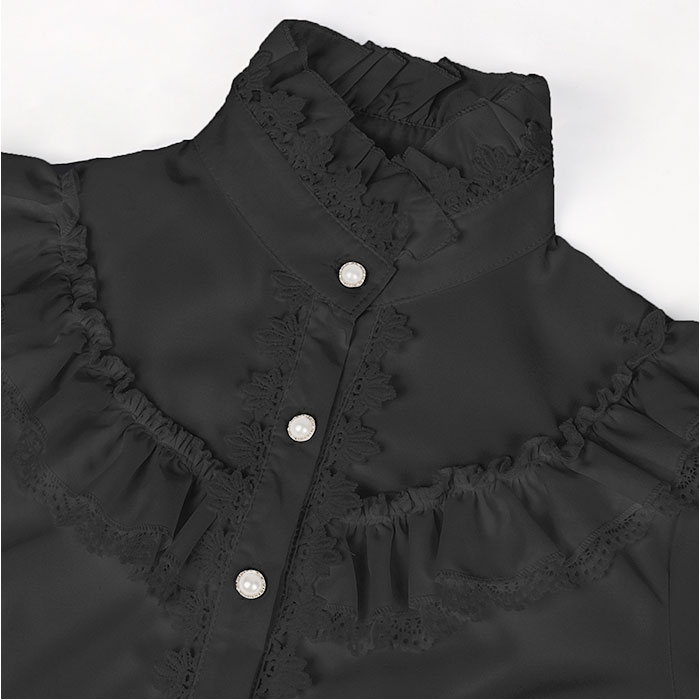 ブラウス レース レディース 通販 シャツ コスプレ フリル 長袖 フォーマル ハイネック リボン 春秋 春 秋 上質 レトロ イベント ロリータ ロリィタ ブラウス |  | 13