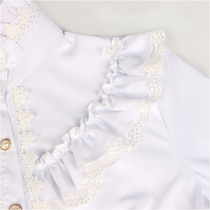 ブラウス レース レディース 通販 シャツ コスプレ フリル 長袖 フォーマル ハイネック リボン 春秋 春 秋 上質 レトロ イベント ロリータ ロリィタ ブラウス |  | 08