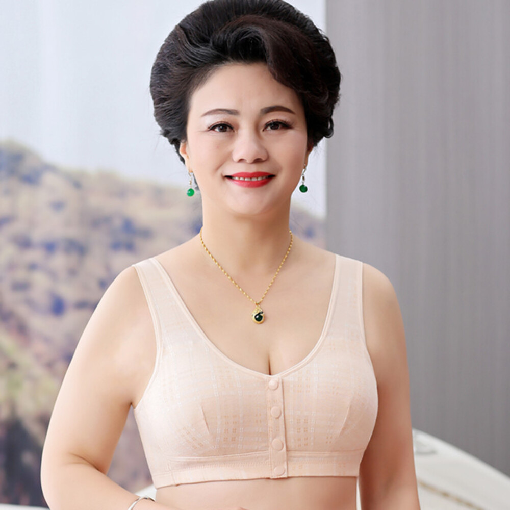 前開き ブラジャー 通販 前開きブラジャー ブラ ナイトブラ マタニティブラ 授乳ブラ 伸縮性 フルカップ 前あき ボタン コットン 綿 フロントボタン 前開き | BACKYARD FAMILY | 04