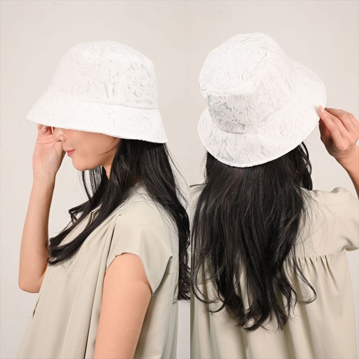 バケットハット レディース 通販 帽子 コットン レディースバケットハット バケハ ハット ぼうし サイズ調整可能 速乾 消臭 レディース帽子 バケットハット |  | 08