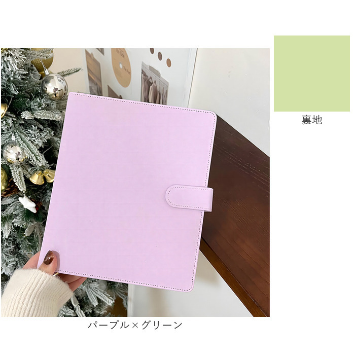 トレカケース 可愛い 通販 トレカバインダー コレクトブック カードケース バインダー アルバム ファイル トレカホルダー A5 6穴 クリア 透明 トレカケース | BACKYARD FAMILY | 25