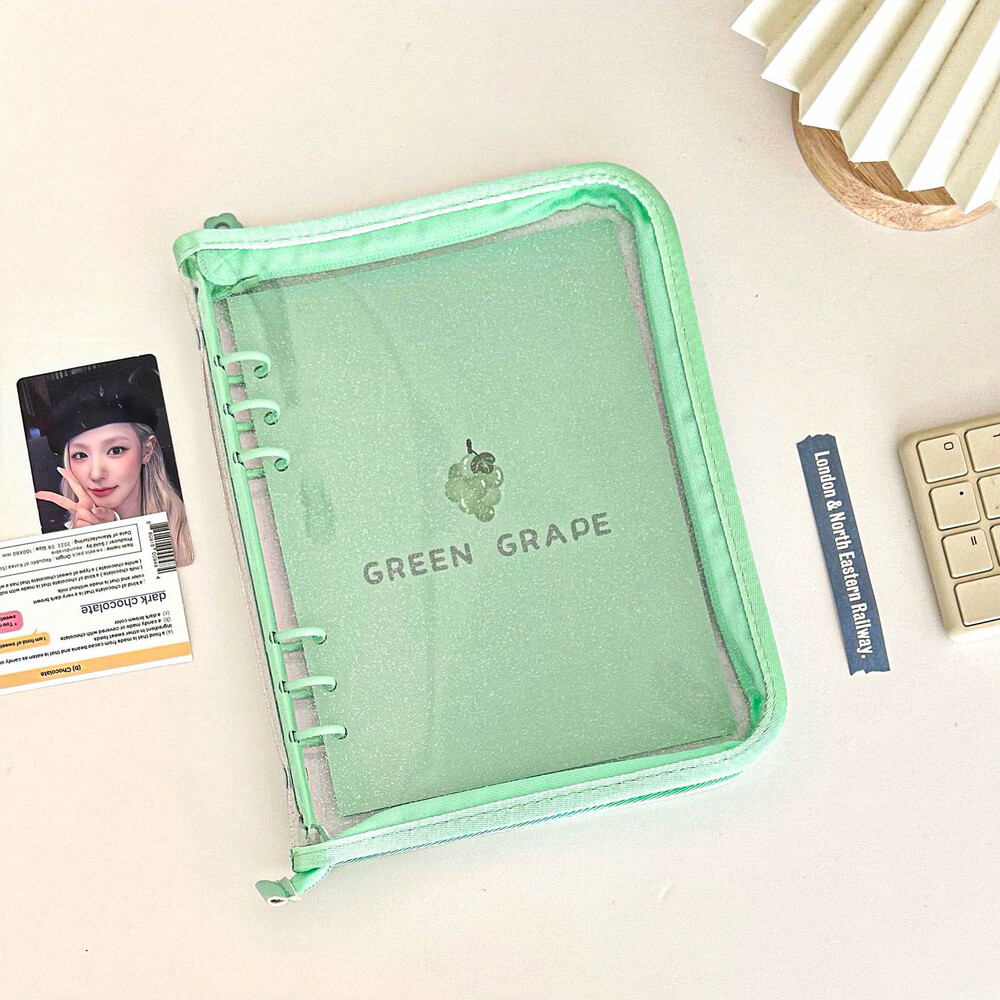 トレカケース 可愛い 通販 トレカファイル コレクトブック トレカホルダー カードケース トレカバインダー バインダー アルバム ファイル A5 6穴 トレカケース | BACKYARD FAMILY | 12