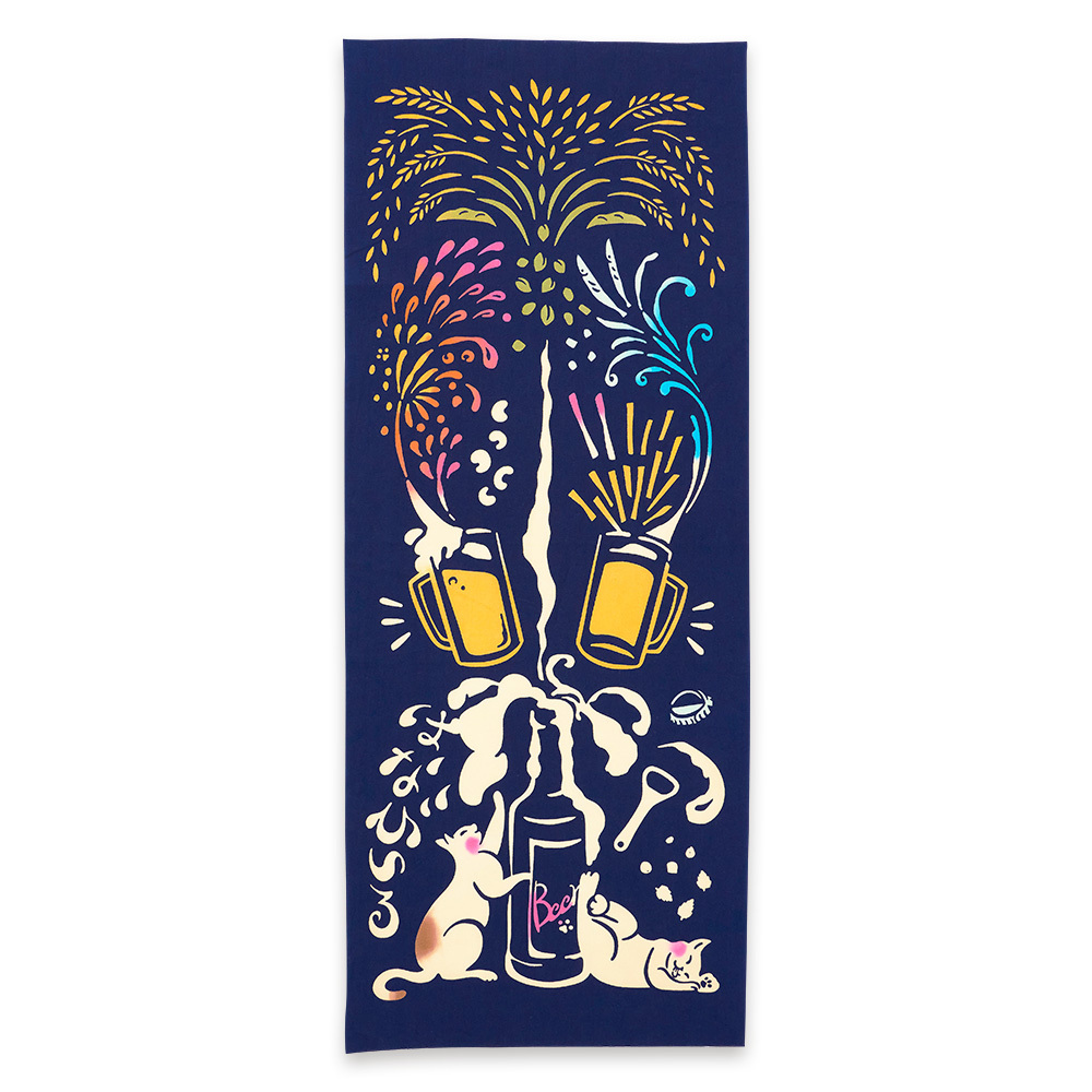 けねま 通販けねま てぬぐい 手ぬぐい タペストリー 手拭い 絵てぬぐい 絵手拭い 約 90×35cm 壁掛け おしゃれ かわいい インテリア 和柄 和風 タオル 日本製 | Fuji（釣り） | 06