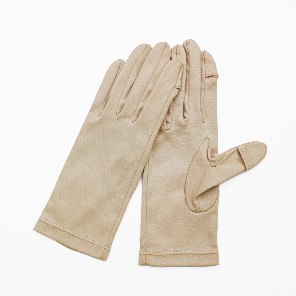 UV手袋 通販UV手袋 レディース グローブ kuroda クロダ WOMEN ORGANIC COTTON オーガニックコットン 約 24cm 紫外線対策 UVカット 綿 100% 洗濯可 春 夏 UV手袋 | KURODA | 03