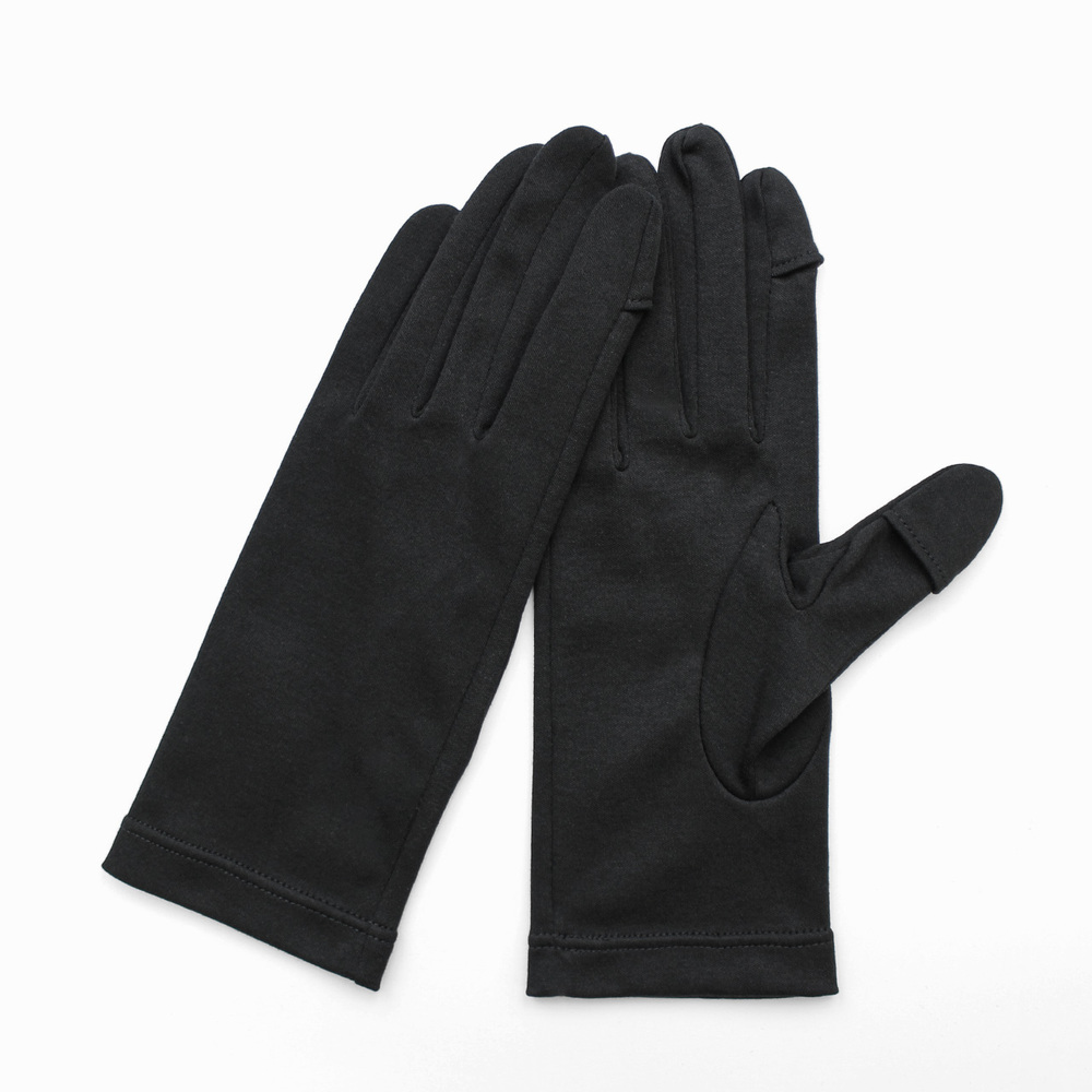 UV手袋 通販UV手袋 レディース グローブ kuroda クロダ WOMEN ORGANIC COTTON オーガニックコットン 約 24cm 紫外線対策 UVカット 綿 100% 洗濯可 春 夏 UV手袋 | KURODA | 01