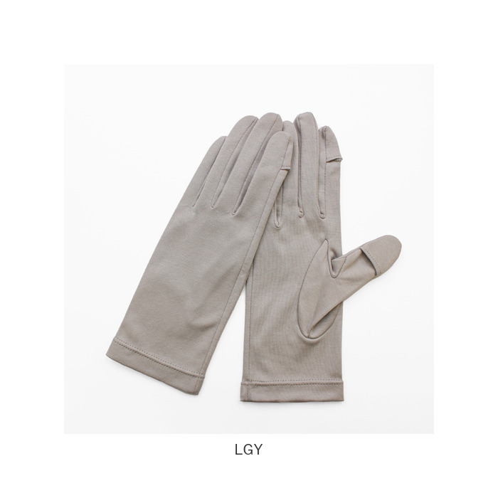 UV手袋 通販UV手袋 レディース グローブ kuroda クロダ WOMEN ORGANIC COTTON オーガニックコットン 約 24cm 紫外線対策 UVカット 綿 100% 洗濯可 春 夏 UV手袋 | KURODA | 14