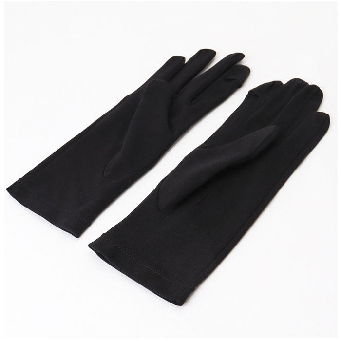 UV手袋 通販UV手袋 レディース グローブ kuroda クロダ WOMEN ORGANIC COTTON オーガニックコットン 約 24cm 紫外線対策 UVカット 綿 100% 洗濯可 春 夏 UV手袋 | KURODA | 12