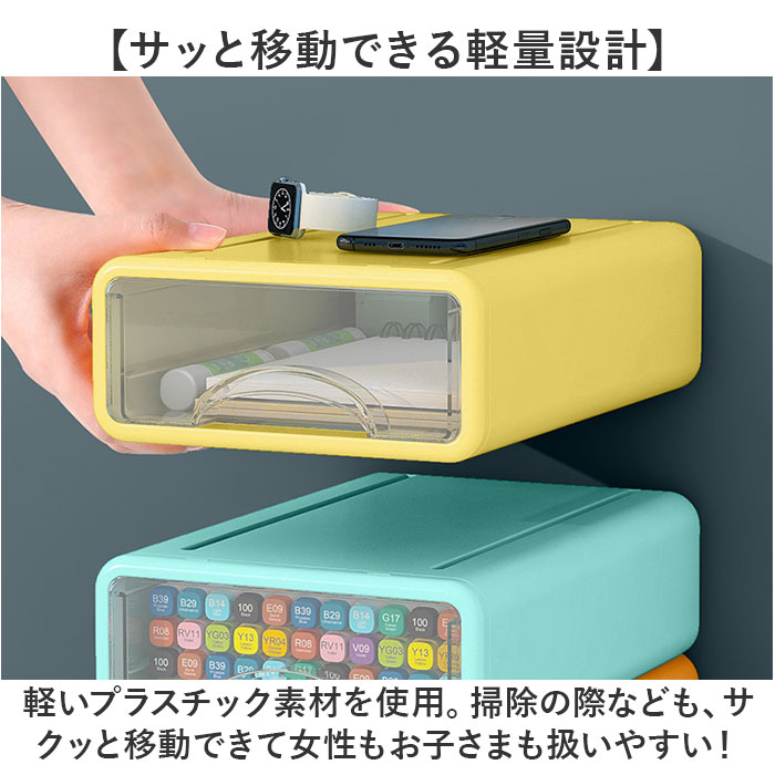 収納ケース 引き出し 卓上 通販 約 B5 サ...の詳細画像3
