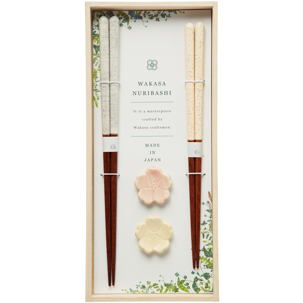 箸 通販箸 箸置き セット お箸 おはし 夫婦箸 一双 はし ギフト ギフトセット 贈り物 おしゃれ 結婚祝い 食洗機 箸のみ 23cm 21cm 絢香 桐箱 美濃焼 大人 箸 | ブランド登録なし | 02