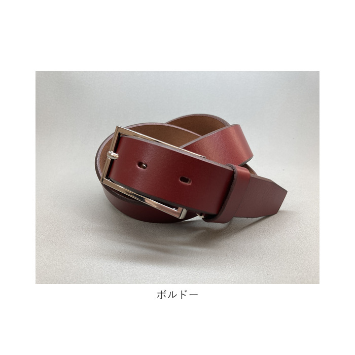 ベルト 通販ベルト メンズ 本革 革工房いんのしま KIB208 牛革ベルト 本革ベルト レザーベルト メンズベルト 紳士ベルト 牛革 革 幅 30mm W 100cm ベルト | CHAMBER | 09