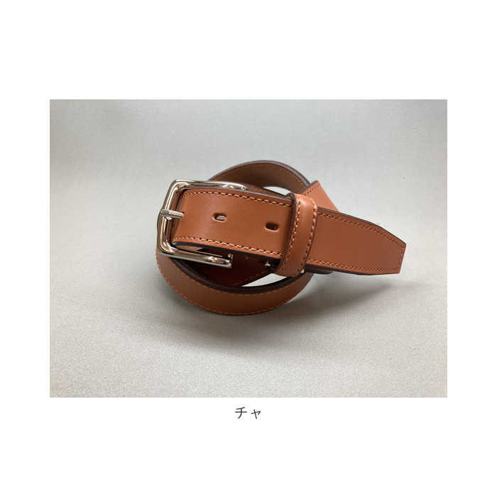 ベルト 通販ベルト メンズ 本革 革工房いんのしま KIB210 牛革ベルト 本革ベルト レザーベルト メンズベルト 紳士ベルト 牛革 革 幅 30mm W 100cm ベルト | CHAMBER | 18