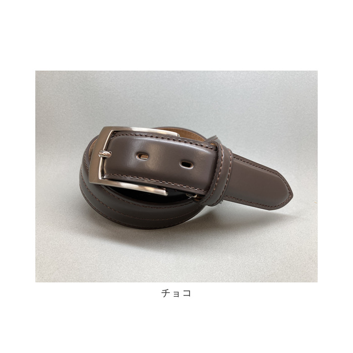 ベルト 通販ベルト メンズ 革工房いんのしま KIB503 メンズベルト 革ベルト レザーベルト 紳士ベルト 再生皮革 リサイクルレザー 幅 30mm W 100cm ベルト | CHAMBER | 14