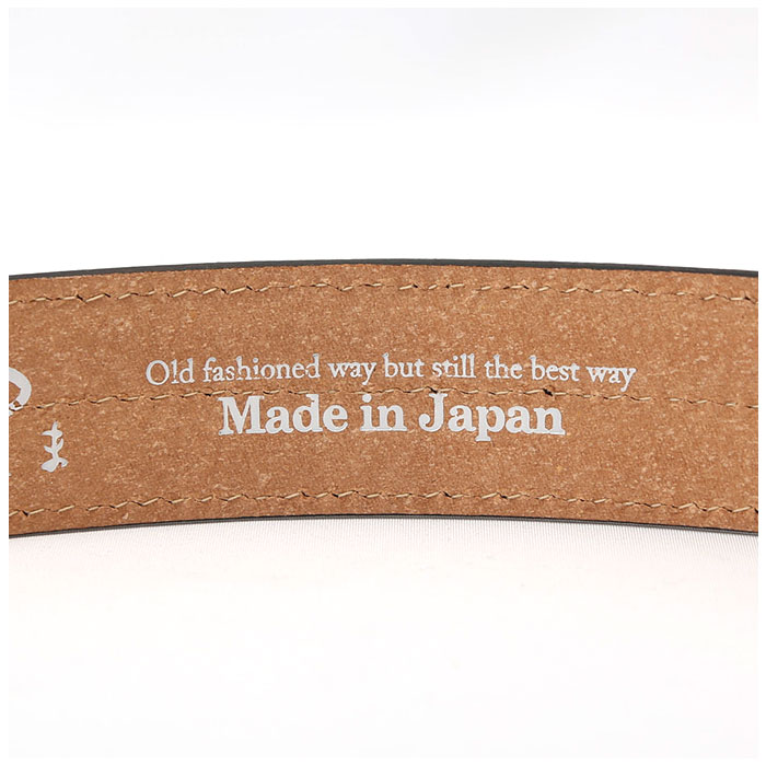 ベルト 通販ベルト メンズ 革工房いんのしま KIB503 メンズベルト 革ベルト レザーベルト 紳士ベルト 再生皮革 リサイクルレザー 幅 30mm W 100cm ベルト | CHAMBER | 11