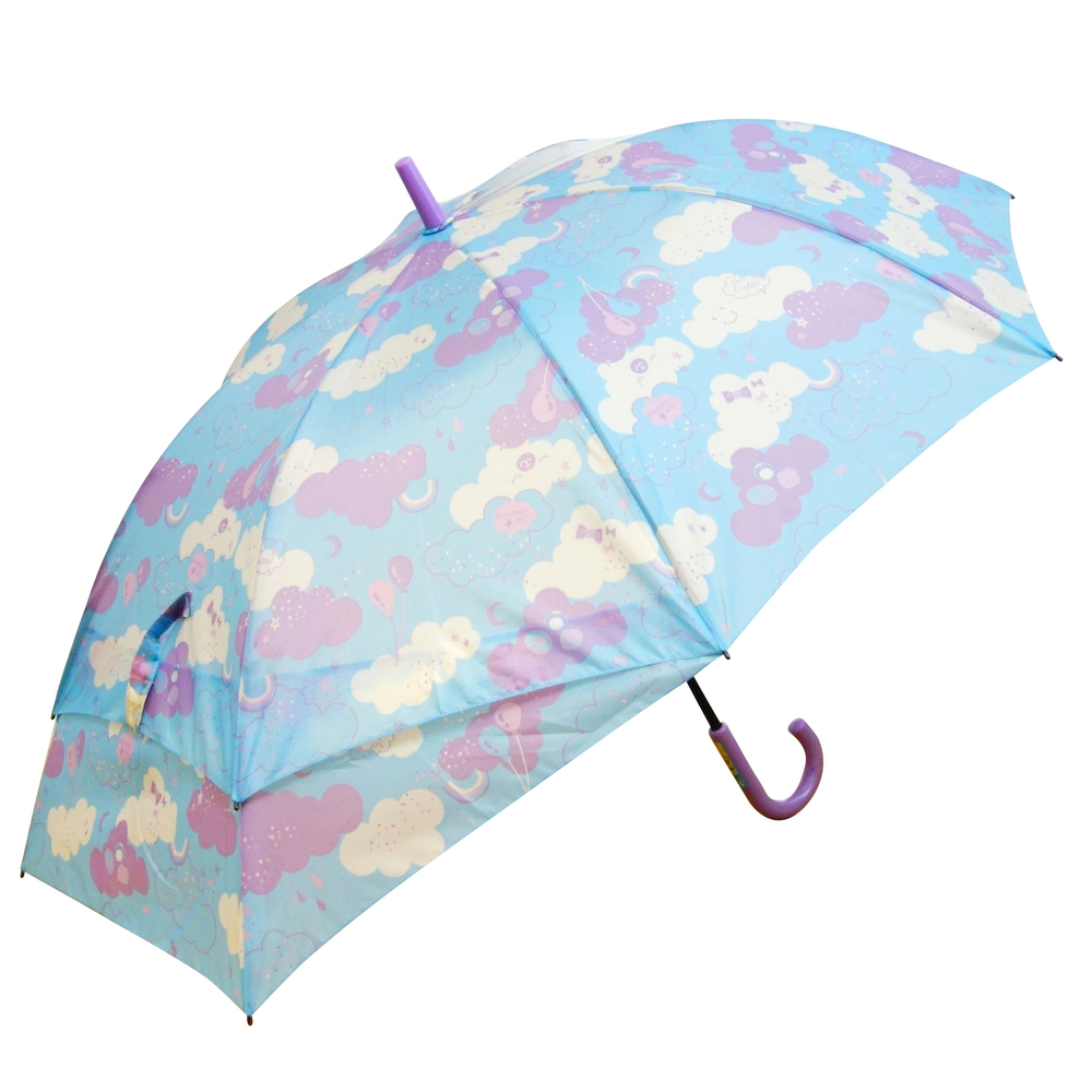 傘 通販傘 子供用 55 男の子 女の子 キッズ 子供 こども 子ども 子ども用 こども用 55cm 55センチ 手開き グラスファイバー骨 丈夫 折れにくい 透明窓付き 傘 |  | 08