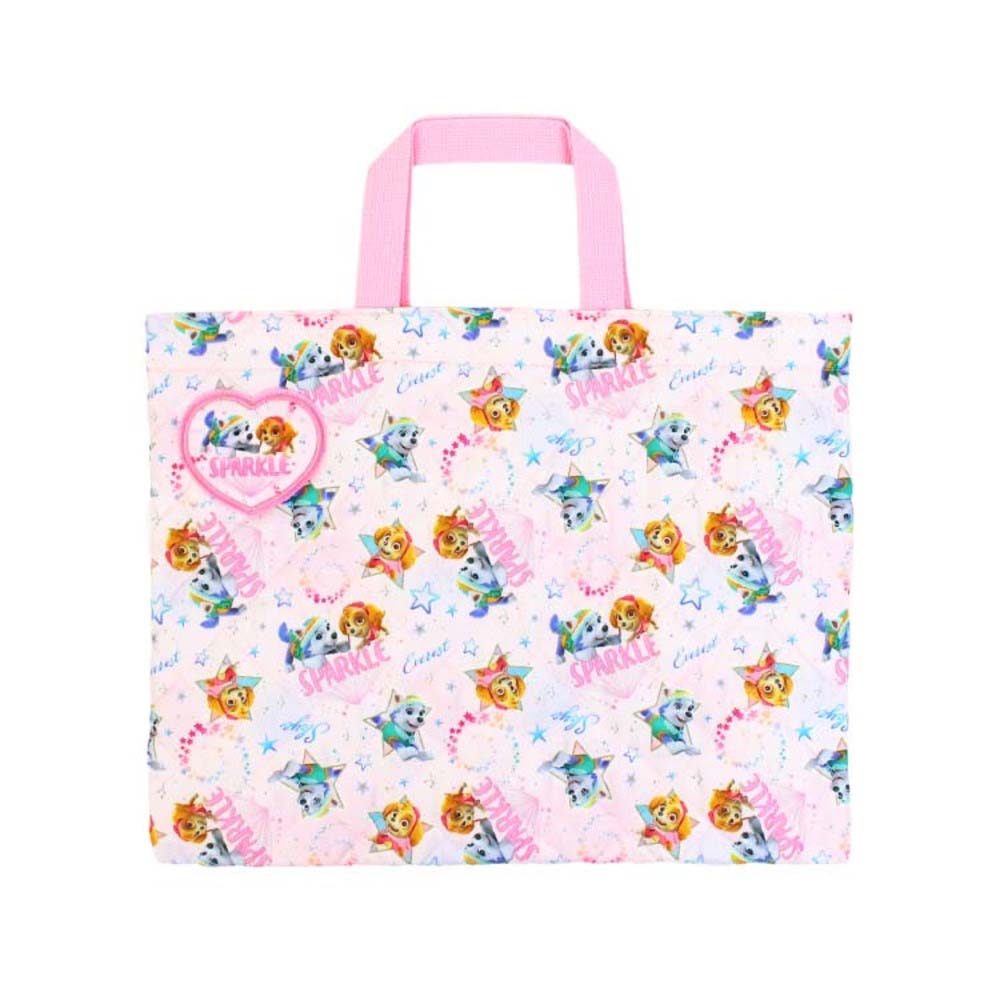 レッスンバッグ キッズ 通販 通園バッグ トートバッグ キルティング キャラクター グッズ キティ マイメロ リトルツインスターズ パウパトロール レッスンバッグ | リトルツインスターズ | 15