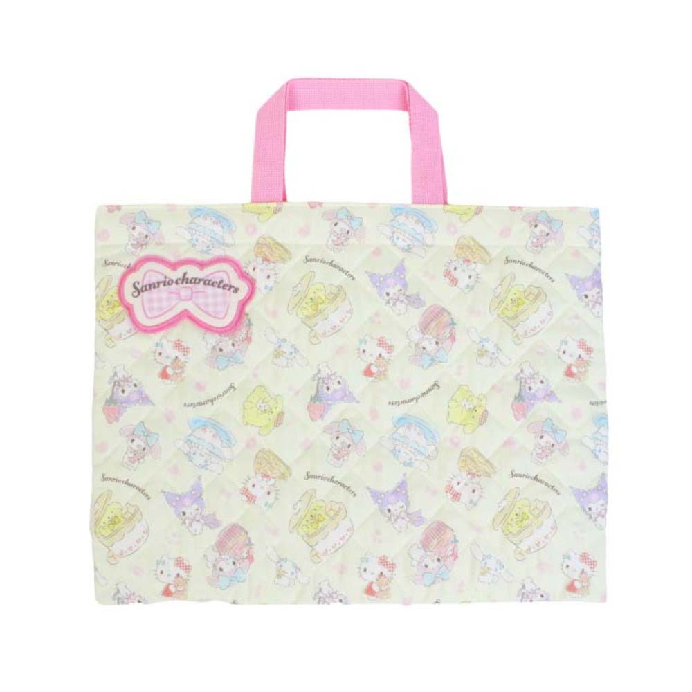 レッスンバッグ キッズ 通販 通園バッグ トートバッグ キルティング キャラクター グッズ キティ マイメロ リトルツインスターズ パウパトロール レッスンバッグ | リトルツインスターズ | 11