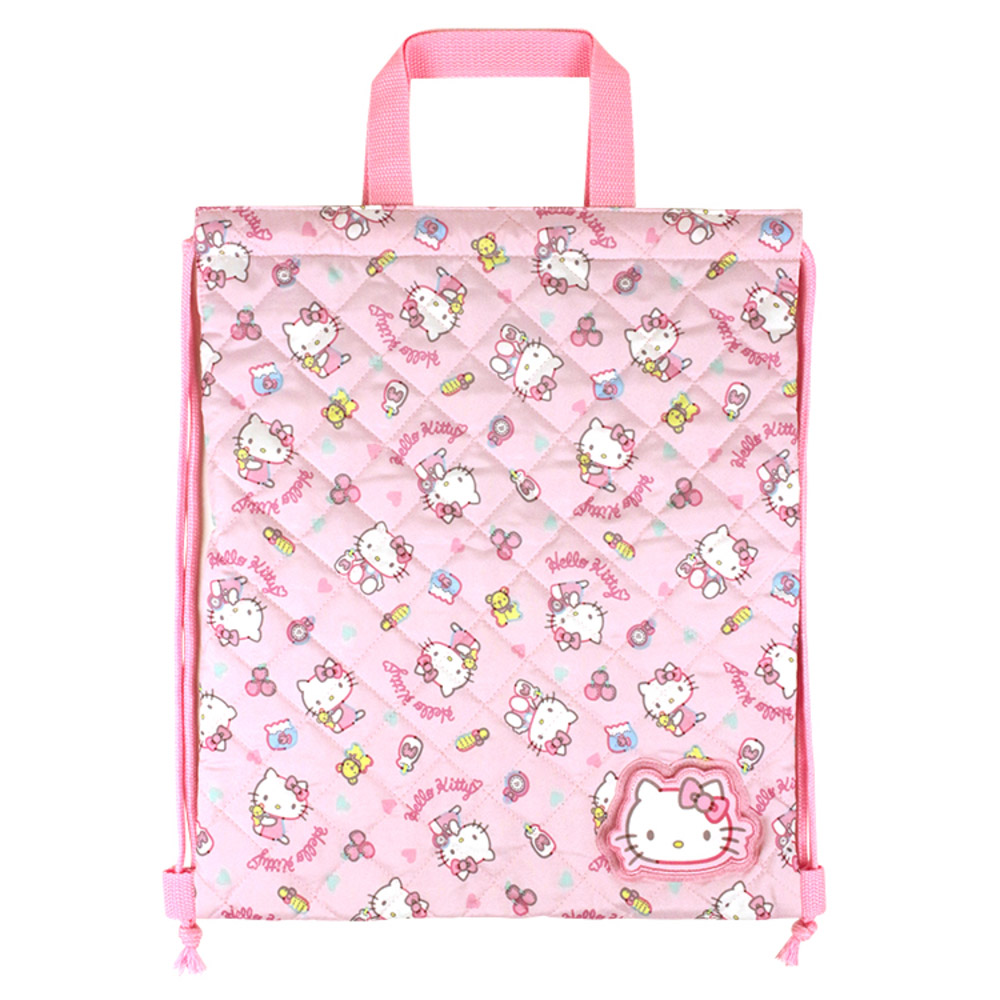 キッズ 通販キッズ ナップサック リュック 体操着袋 体操着入れ バックパック キャラクター グッズ キティ マイメロ リトルツインスターズ パウパトロール | リトルツインスターズ | 01