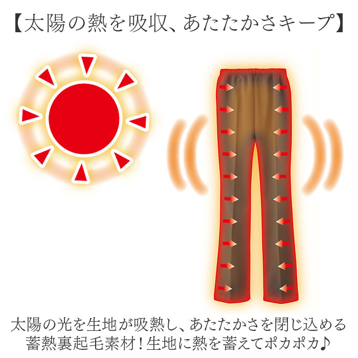 CERVIN（セルヴァン） 裏起毛 パンツ レディース 通販 裏起毛パンツ