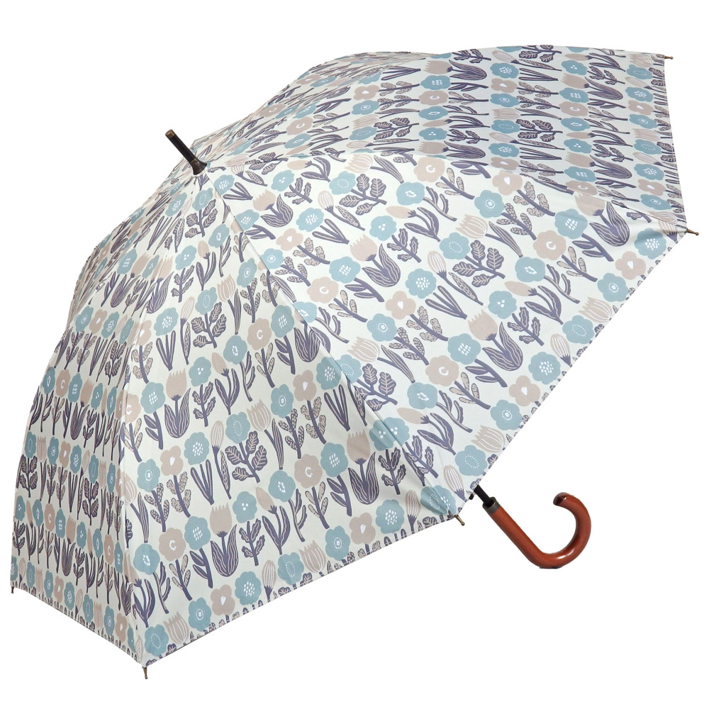 傘 レディース 晴雨兼用 通販 長傘 晴雨兼用傘 ブランド kippis 55cm 日傘 ジャンプ傘 おしゃれ かさ カサ uvカット 紫外線 遮光 99% ワンタッチ メンズ 傘 | kippis | 03