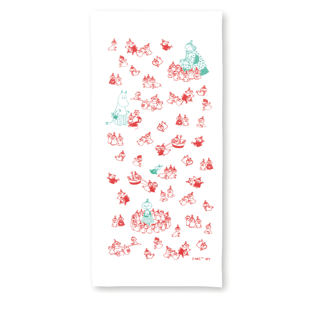 食器 通販食器 布巾 かわいい キッチンクロス キャラクター ふきん クロス 大きめ 大きい 薄手 うすい 薄い キッチン 水まわり 吸水 速乾 ドビー 生地 食器 | MOOMIN | 05