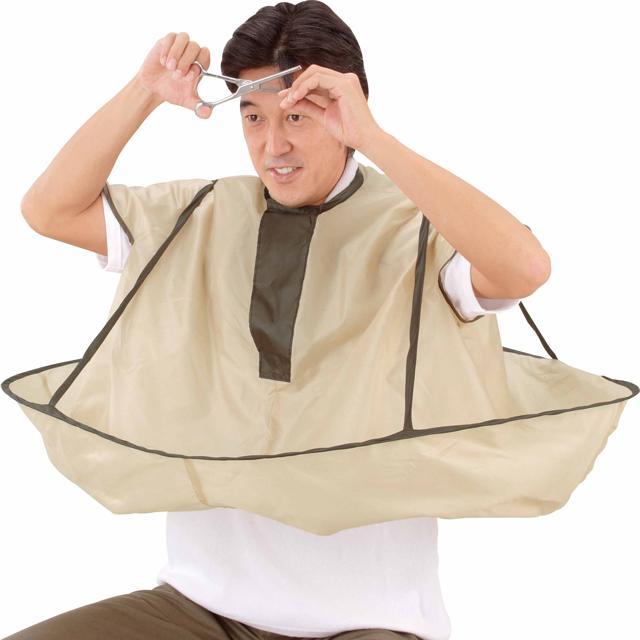 散髪マント コジット 散髪ケープ 散髪 ケープ マント 大人 こども ヘアカット ジャンボ散髪マント エプロン 毛染め セルフカット |  | 01