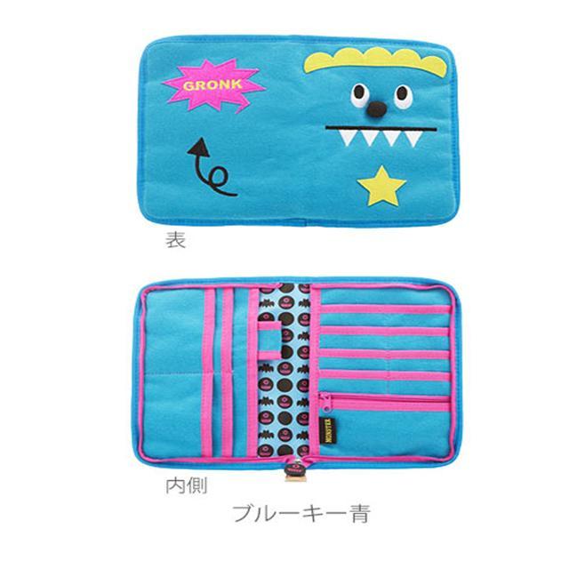 マルチケース 母子手帳 通帳 ニックナック ファスナー 母子手帳ケース 通帳ケース 通帳入れ ラウンドファスナー おしゃれ かわいい マルチケース | ブランド登録なし | 02