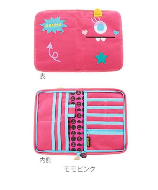 マルチケース 母子手帳 通帳 ニックナック ファスナー 母子手帳ケース 通帳ケース 通帳入れ ラウンドファスナー おしゃれ かわいい マルチケース | ブランド登録なし | 03