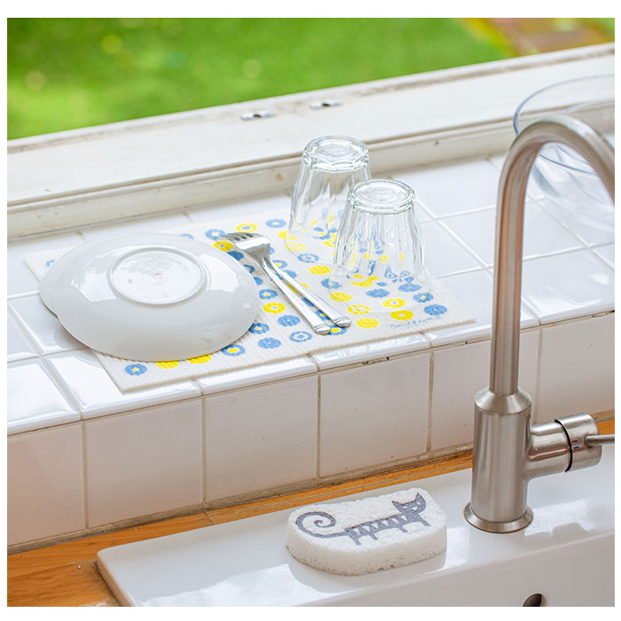 スポンジワイプ 北欧 通販 スウェーデン 水切りマット キッチンワイプ 布巾 台ふきん スポンジ クロス クリッパン KLIPPAN セルロース ふきん スポンジワイプ | KLIPPAN | 14