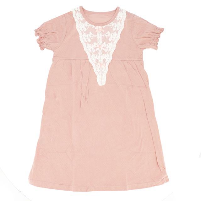 パジャマ キッズ 女の子 通販 半袖 ワンピース 150 140 130 120 110 cm センチ ルームウェア 子供服 部屋着 子ども 可愛い 春 春夏 ナイトウェア 夏用 パジャマ |  | 01