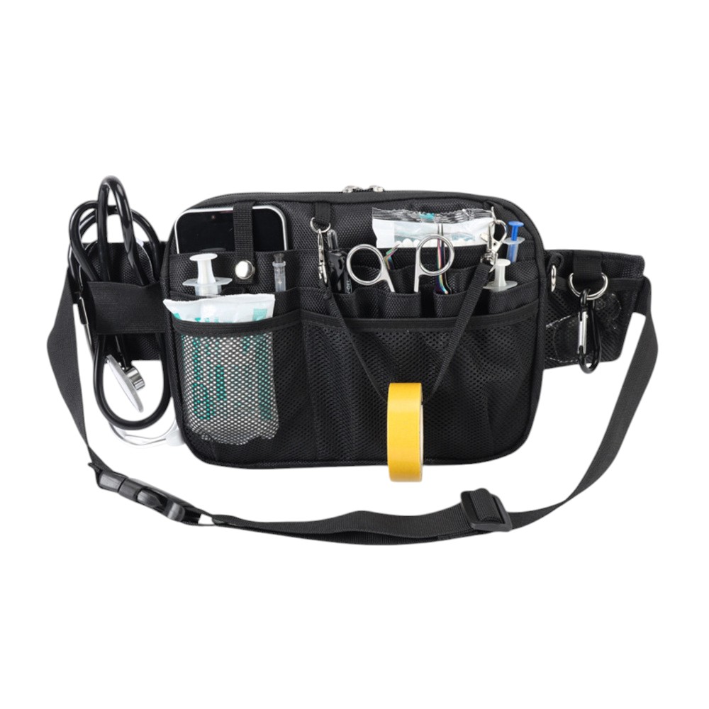 ウェストポーチ カラビナ 作業用 通販 ナースバッグ ナースバック ウェストバッグ ウェストバック エプロンバッグ エプロンポーチ ナースポーチ  ウェストポーチ | BACKYARD FAMILY | 01