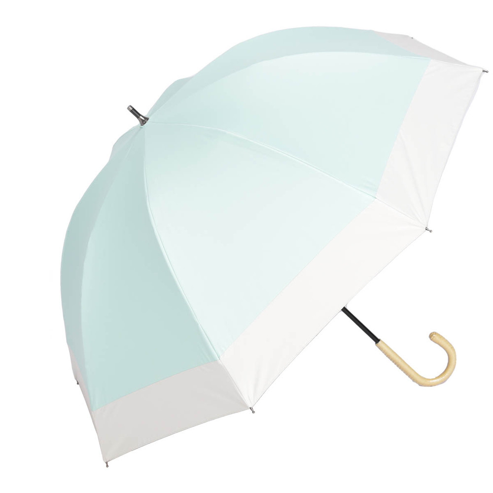KIZAWA 日傘 完全遮光 通販 傘 50cm 1級遮光 晴雨兼用傘 長傘 雨傘 レディース 10...