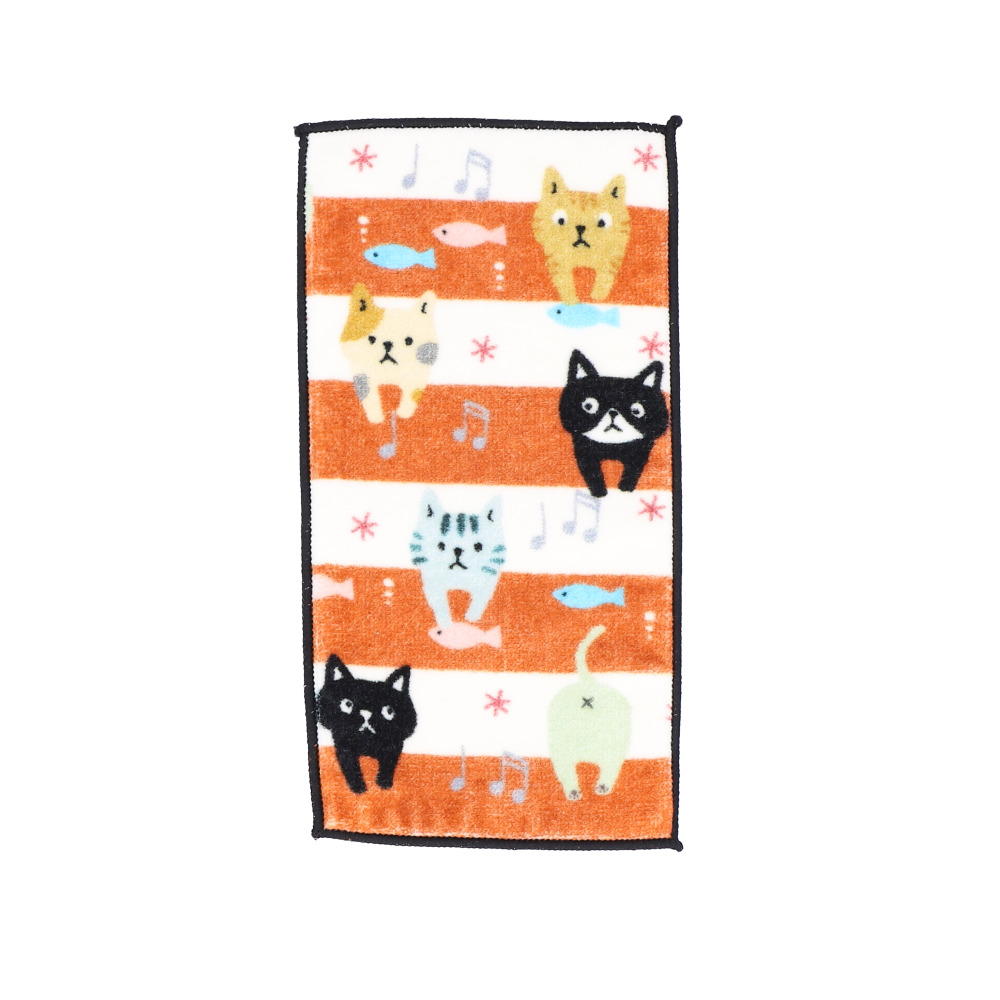 ミニタオル 通販ミニタオル 猫 お洒落 ミニタオルハンカチ 開運 ハンカチタオル タオルハンカチ タオル ミニ ハンドタオル ネコ ねこ おしゃれ  ミニタオル | ブランド登録なし | 05