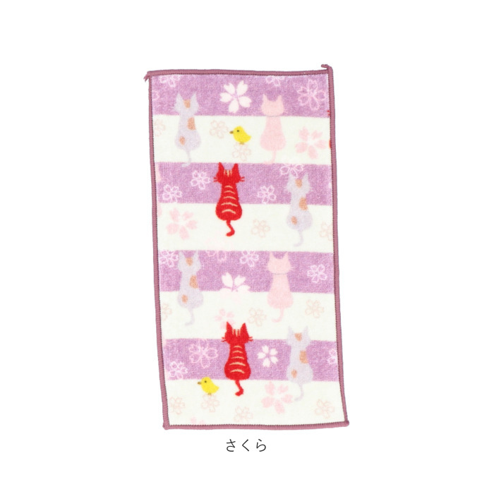 ミニタオル 通販ミニタオル 猫 お洒落 ミニタオルハンカチ 開運 ハンカチタオル タオルハンカチ タオル ミニ ハンドタオル ネコ ねこ おしゃれ  ミニタオル | ブランド登録なし | 17