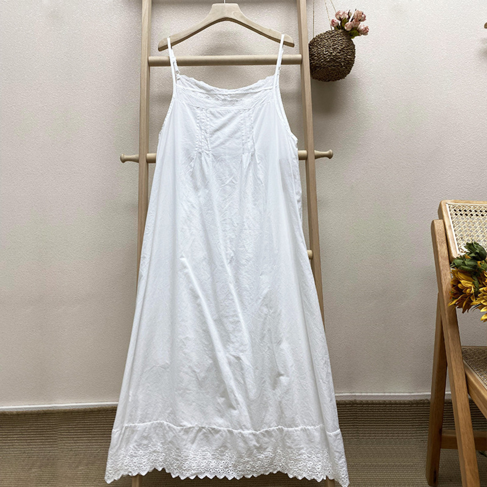 キャミワンピ ロング 通販 ワンピース レディース ミモレ丈 キャミワンピース キャミソールワンピース キャミソールワンピ ナチュラル  キャミワンピ | ブランド登録なし | 01