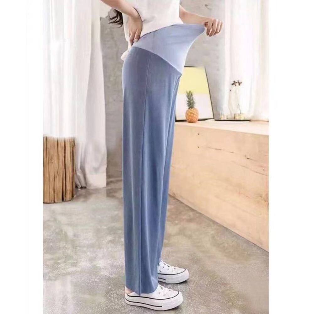 マタニティ 通販マタニティ パンツ マタニティーパンツ マタニティウエア ズボン ボトム ボトムス センタースリット オフィス 仕事 通勤 マタニティ | ブランド登録なし | 04