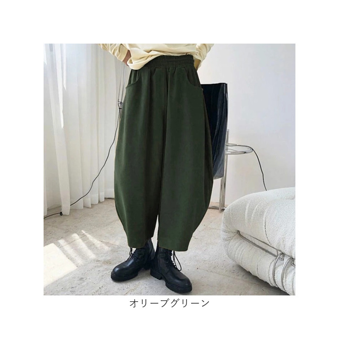 極美品 ROTA コットンパンツ 44 オリーブグリーン