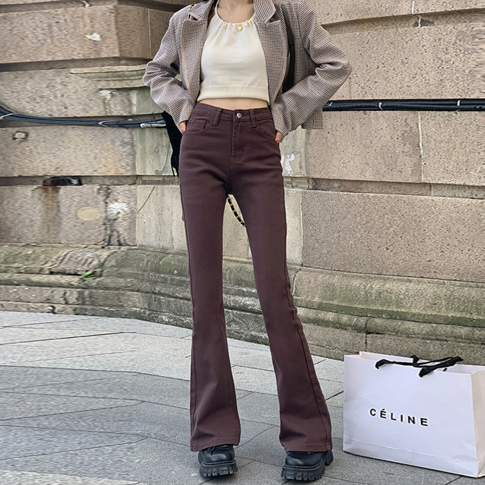 デニムパンツ レディース 通販 ジーンズ ジーパン ストレッチパンツ ブーツカットパンツ パンツ 長ズボン ロングパンツ ブーツカット ストレッチ デニムパンツ | BACKYARD FAMILY | 04