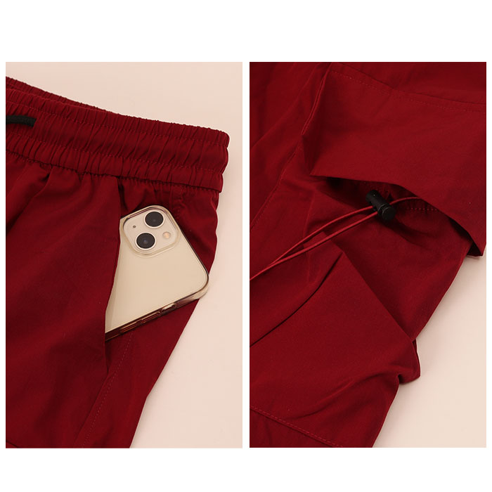 カーゴパンツ レディース ゆったり 通販 ワイドパンツ 長ズボン ズボン 作業着 ワイド ルーズ 太め ポケット ボトムス 10分丈 シンプル 無地 楽  カーゴパンツ | BACKYARD FAMILY | 16