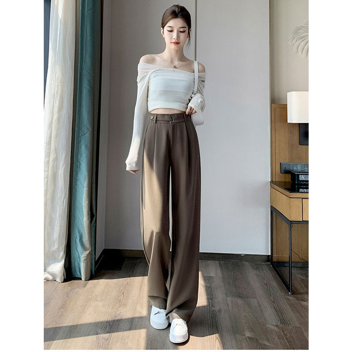 ハイウエスト パンツ レディース 通販 レディースパンツ ハイウエストパンツ ワイドレッグパンツ カジュアルパンツ ズボン ずぼん おしゃれ ハイウエスト |  | 02