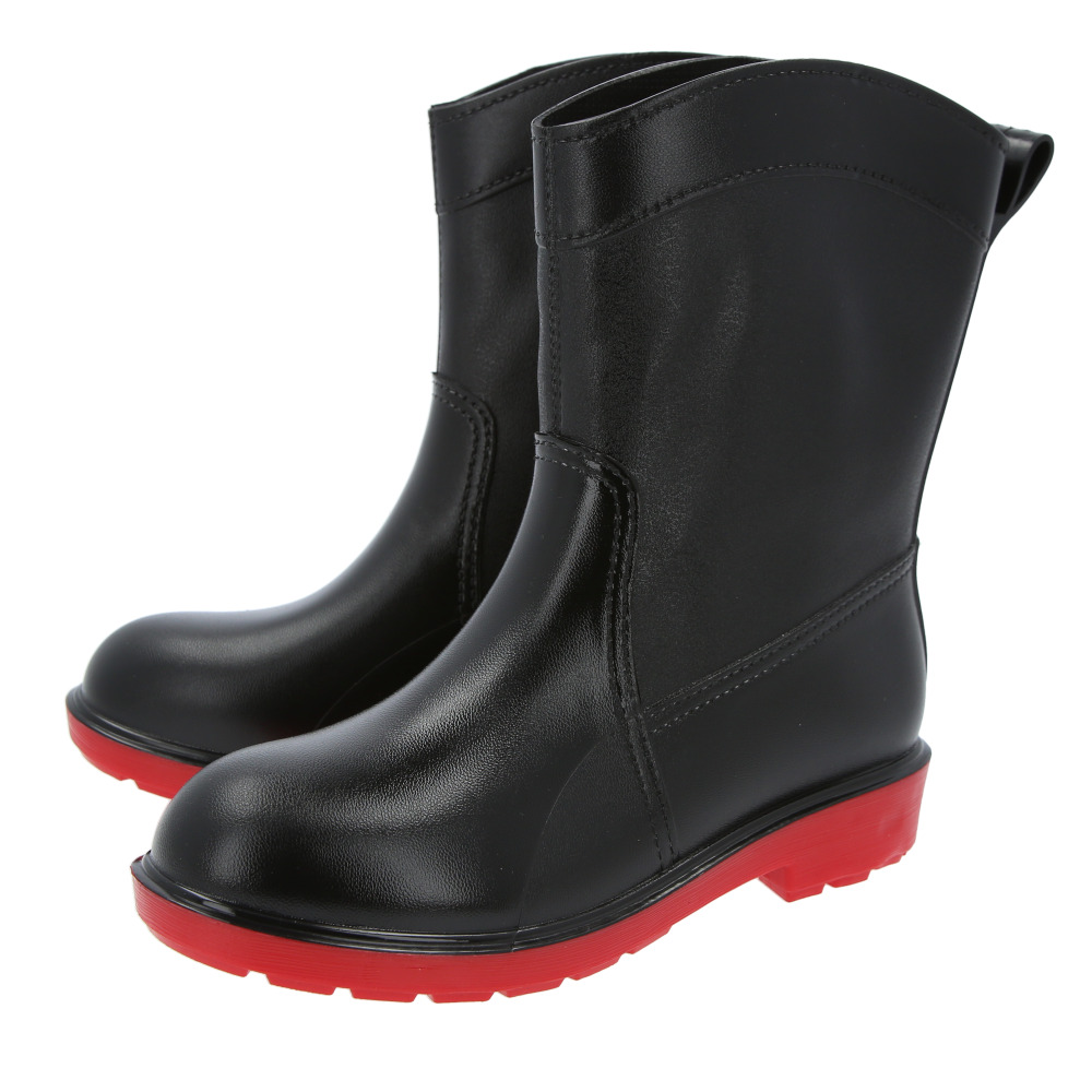 レインブーツ レディース ショート 通販 おしゃれ シンプル レインシューズ ブーツ 長靴 ミドル丈 防水 一体成型 滑り止め 雨 雨靴 園芸 レインブーツ | ブランド登録なし | 03