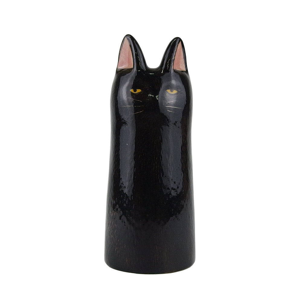 フラワーベース 小さい 猫 通販 花瓶 花器 キャットフラワー