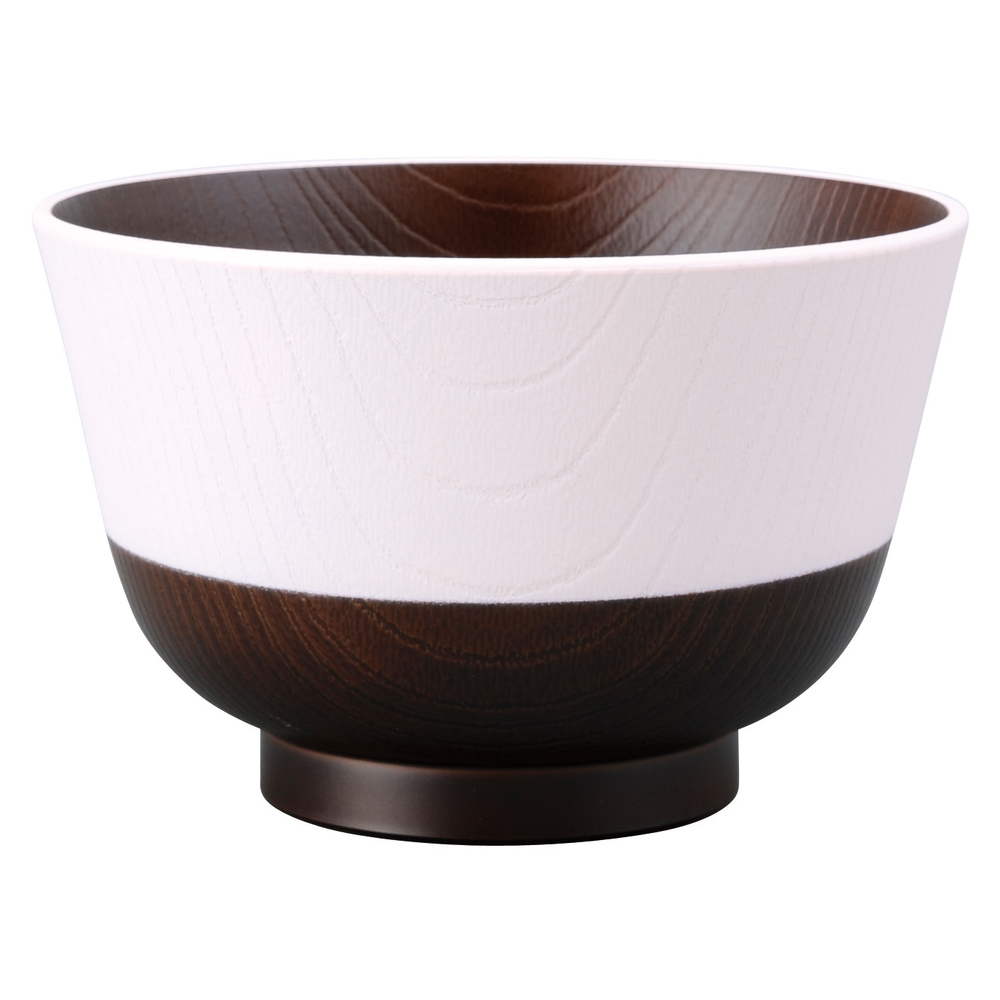 お椀 通販お椀 食洗機対応 にっぽん伝統色 羽反塗分 汁椀 しるわん おわん 電子レンジ対応 日本製 約 12cm 食器 皿 木目 味噌汁 おしゃれ キッチン雑貨  お椀 | ブランド登録なし | 06