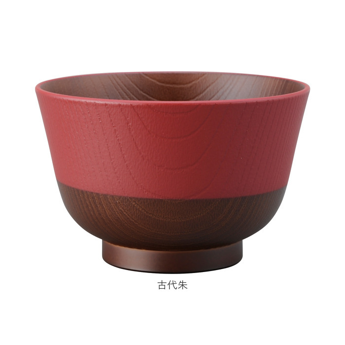 お椀 通販お椀 食洗機対応 にっぽん伝統色 羽反塗分 汁椀 しるわん おわん 電子レンジ対応 日本製 約 12cm 食器 皿 木目 味噌汁 おしゃれ キッチン雑貨  お椀 | ブランド登録なし | 15