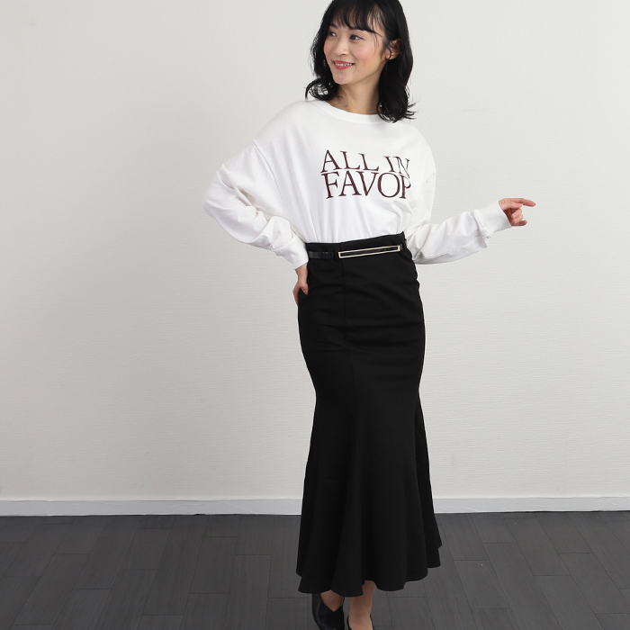 タイトフィットマーメイドスカート｜歩くたびに華やぐ美